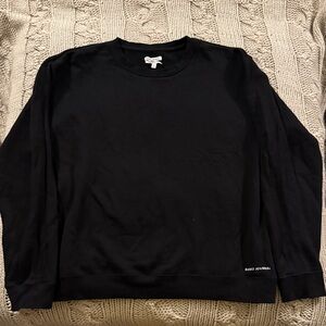 Banks Journal Black Crewneck Sweater for Men EUC